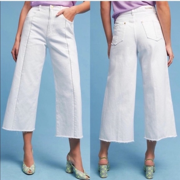 Anthropologie Denim - NEW! Anthro Ultra High-Rise Cropped Wide Legs!